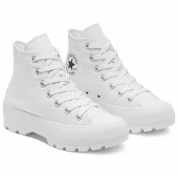 Chaussures casual femme Converse All Star Lugged Blanc