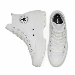 Chaussures casual femme Converse All Star Lugged Blanc