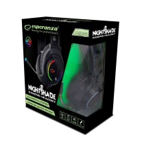 Casques avec Microphone Esperanza EGH470 Noir