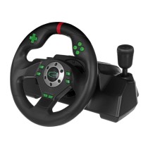 Volant Racing Esperanza EGW101 Pédales Noir Vert PlayStation 3