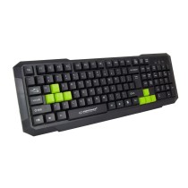 Tastatur Esperanza EGK102G Schwarz