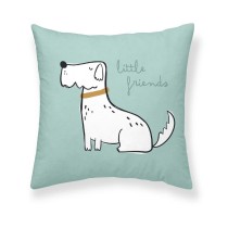 Housse de coussin Kids&Cotton Huali A Bleu 50 x 50 cm