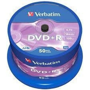 DVD+R Verbatim VB-DPR47S3A 50 Stück