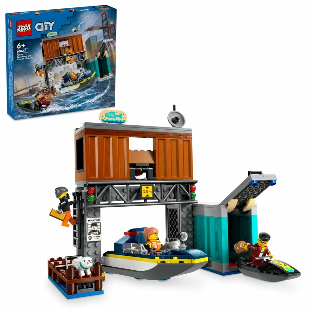 Konstruktionsspiel Lego 60417 Schwarz