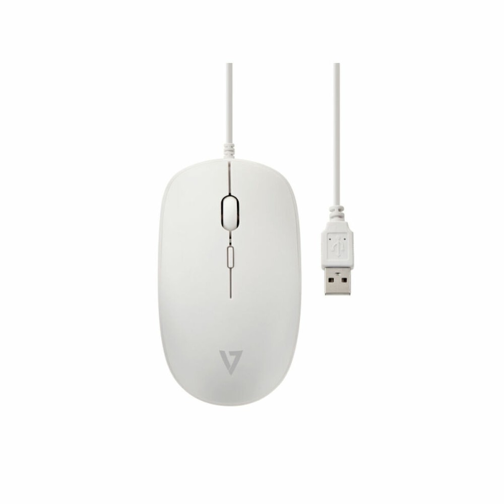 Mouse V7 MU200GS-WHT          Weiß