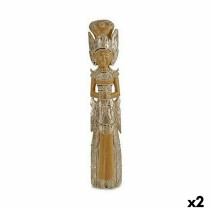 Figurine Décorative Buda Chapeau 92 cm Résine (2 Unités)