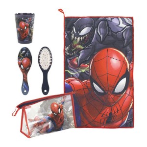 Travel Set Spiderman Red (4 pcs)