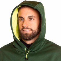 Sweat à capuche homme Trangoworld Login Vert