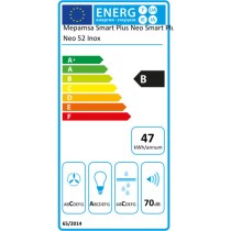 Conventional Hood Mepamsa SMART PLUS NEO 52X 50 cm Steel