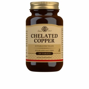 Chelated Copper Solgar   100 Units