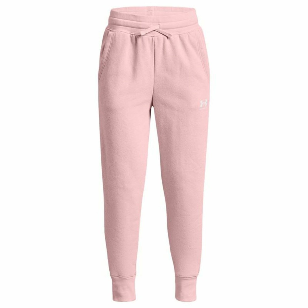 Trainingshose für Kinder Under Armour Rival Fleece Rosa