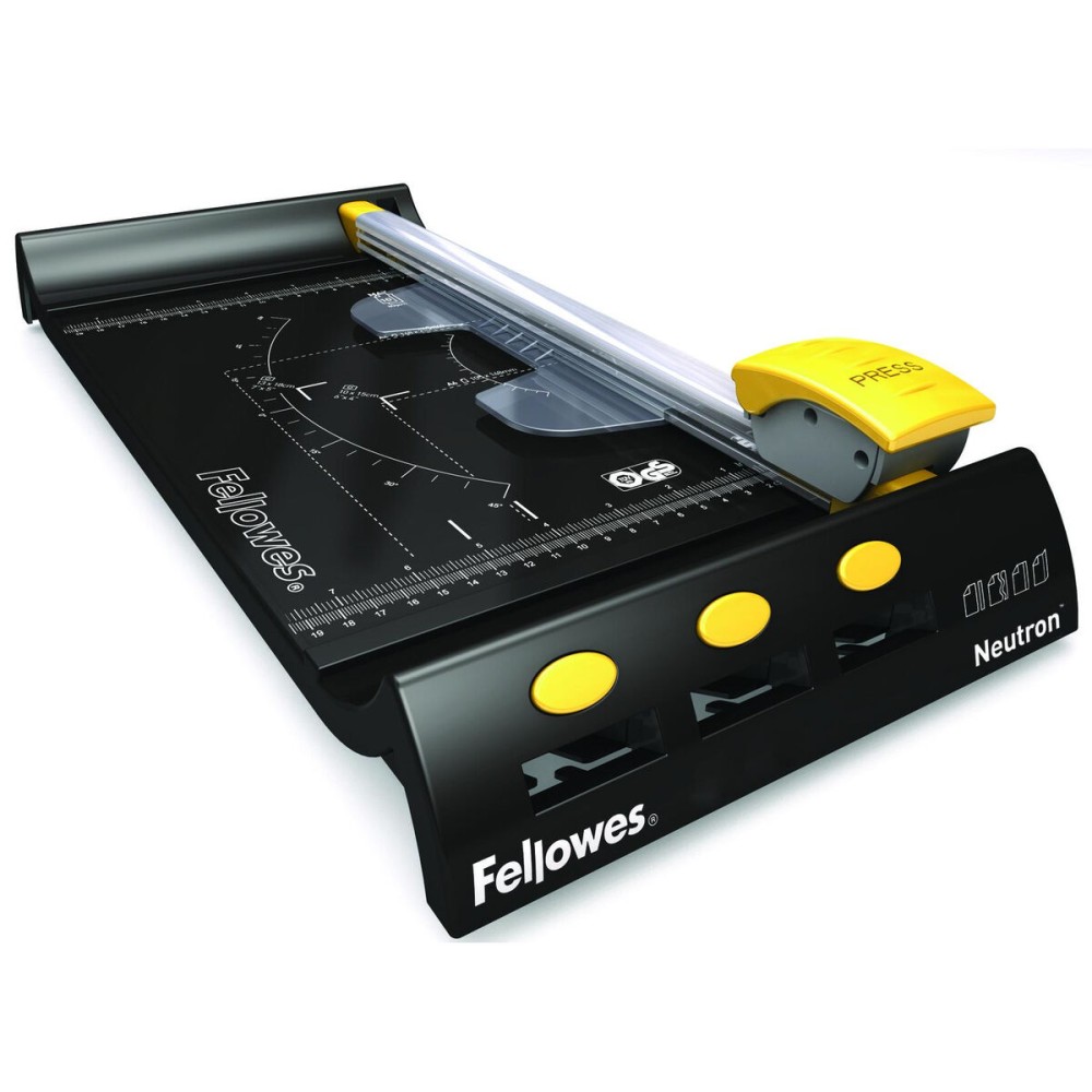 Rollenschere Fellowes 5410001 Schwarz Silberfarben A4