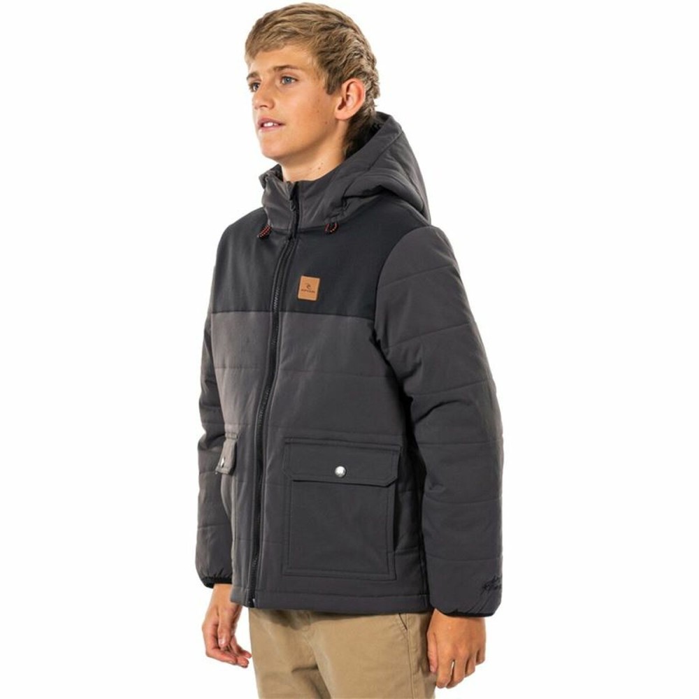 Sportjacke für Kinder Rip Curl Ridge Grau Schwarz