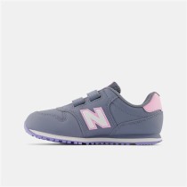 Kinder Sportschuhe New Balance 500 HookLoop Grau