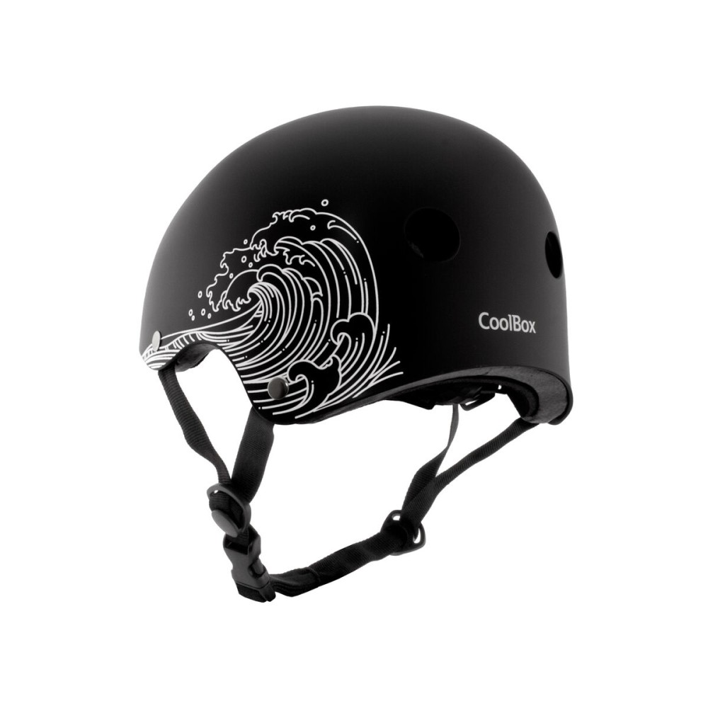 Adult's Cycling Helmet CoolBox COO-CASC01 Black L