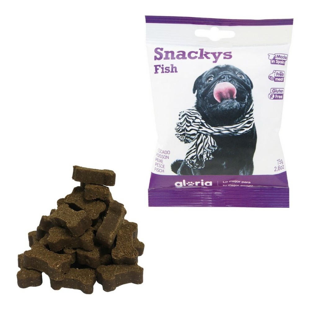 Hundesnack Gloria Display Snackys Fisch