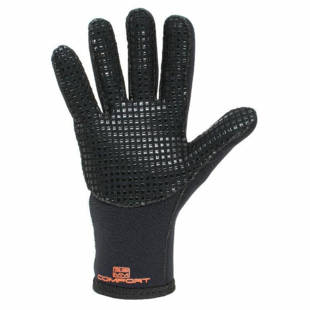 gants de plongée Seac Seac Comfort 3 MM Noir