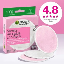 Disques démaquillants Garnier Skinactive Lavable