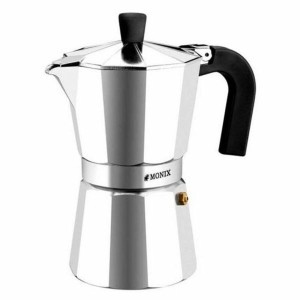 Italienische Kaffeemaschine Monix Braisogona_M620003 Silber Aluminium 3 Kopper