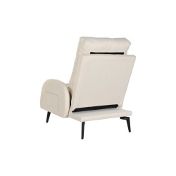 Schlafsofa DKD Home Decor Creme Metall Scandi 74 x 85 x 90 cm