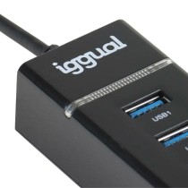 Hub USB iggual IGG319246