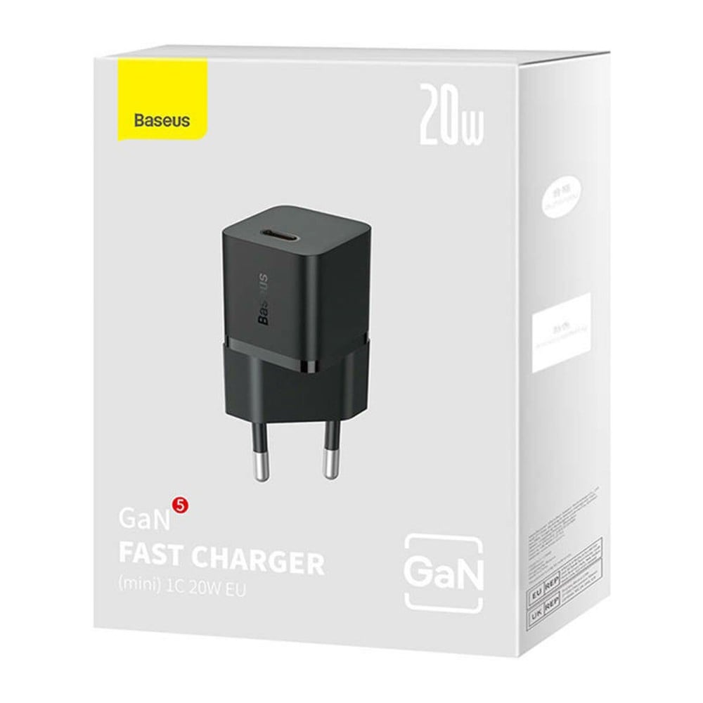 Chargeur mural Baseus CCGN050101 Noir 20 W