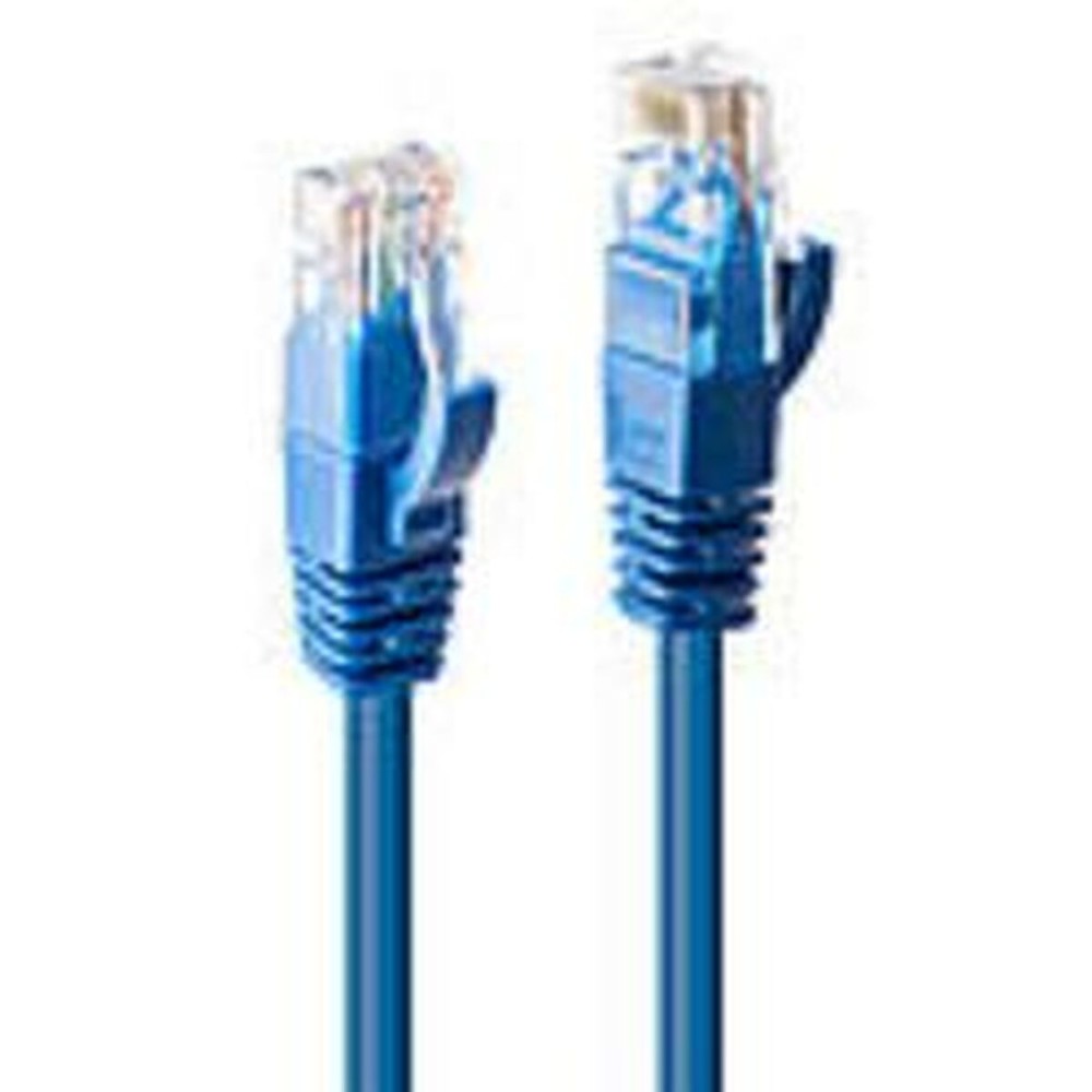 UTP Category 6 Rigid Network Cable LINDY 48022 Blue 10 m 1 Unit