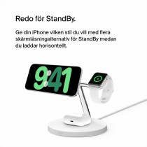 Chargeur sans fil Belkin WIZ009VFWH-V2 Blanc