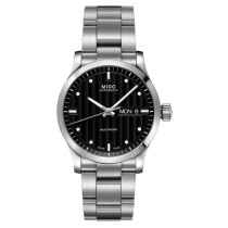 Men's Watch Mido MIDO-M0058301105100 Black Silver (Ø 38 mm)