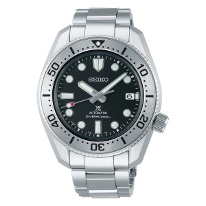 Herrenuhr Seiko PROSPEX SEA Schwarz Silberfarben