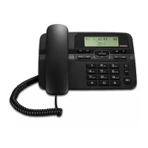 Festnetztelefon Philips Schwarz