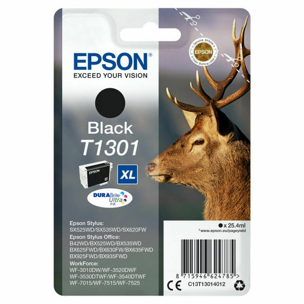 Cartouche d'encre originale Epson C13T13014012 Noir