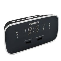 Radio-réveil Aiwa CRU-19BK Noir