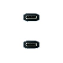 Câble USB-C 3.1 NANOCABLE 10.01.4102-COMB 2 m Noir/Gris