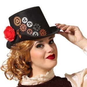 Hat Steampunk Black