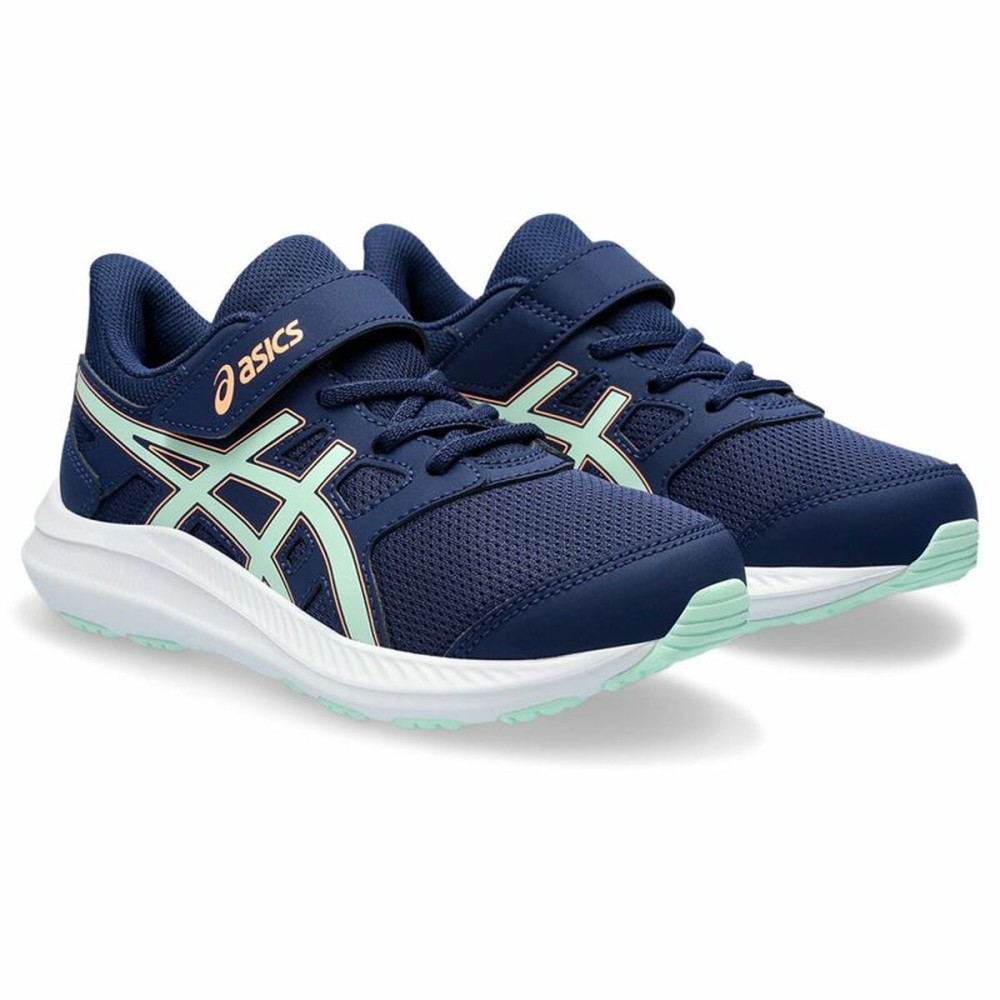 Chaussures de Running pour Enfants Asics Jolt 4 Ps Bleu Menthe