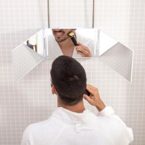 Bathroom Mirror with LED Light and 360º Vision SelfKut InnovaGoods