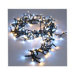 Wreath of LED Lights White (14 m)