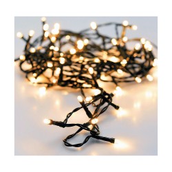 Wreath of LED Lights Soft green 29 m