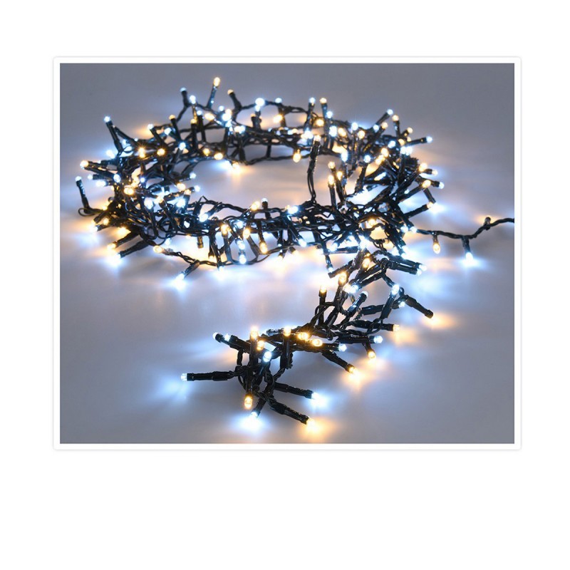 Wreath of LED Lights White (11 m)