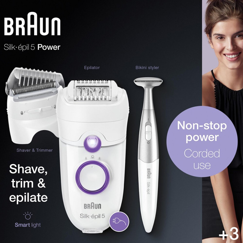 Electric Hair Remover Braun