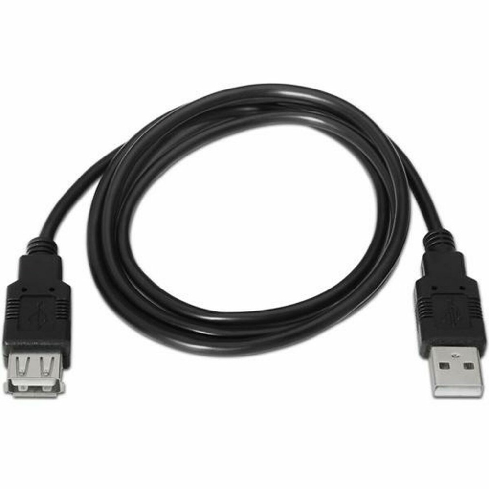 Kabel Aisens Schwarz 1 m (1 Stück)