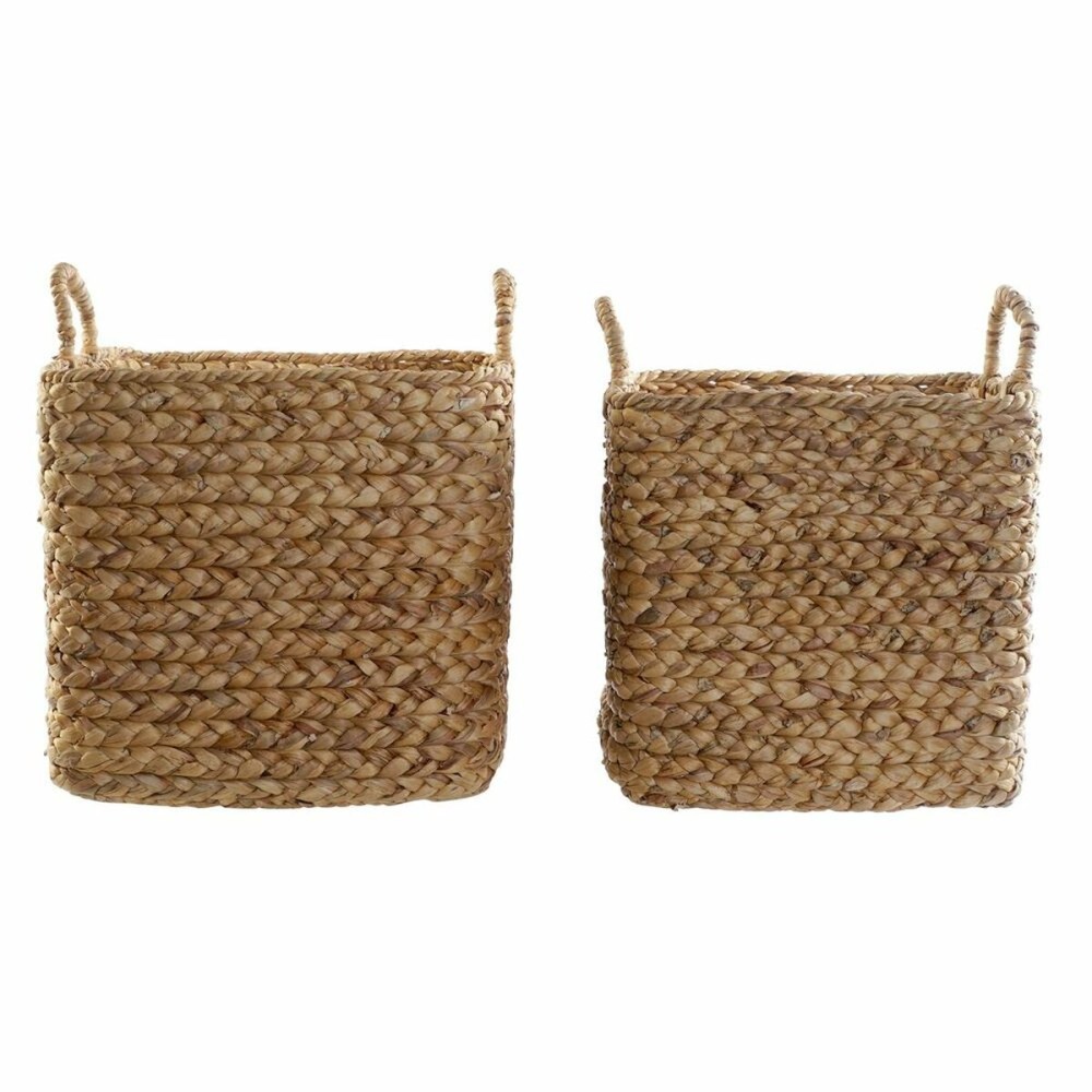 Set de basket DKD Home Decor Naturel Marron Boho