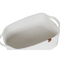 Basket set Home ESPRIT White Modern 34 x 25 x 14 cm (3 Pieces)