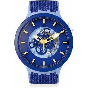 Men's Watch Swatch BOUNCING BLUE (Ø 47 mm)