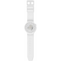 Uhr für Kleinkinder Swatch BIOCERAMIC C-WHITE (Ø 47 mm)