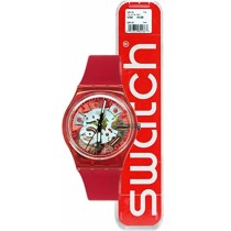 Men's Watch Swatch ROSSO BIANCO (Ø 34 mm)