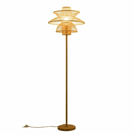 Lampadaire DKD Home Decor Polyester Bambou (50 x 50 x 168 cm)