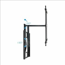 TV Wall Mount with Arm TooQ LP4380XL-B Black 10400 mAh