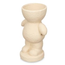 Decorative Figure Beige 16 x 25 x 12 cm Vase (6 Units)